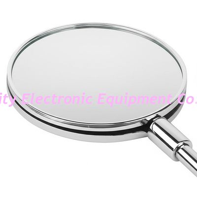 Portable telescopic pocket search mirror
