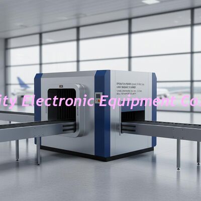 작동 전력 220AVC 10 50Hz 3Hz 엑스레이 수하물 스캐너, 터널 크기 1020mm 1313mm, 공항 보안에 이상적
