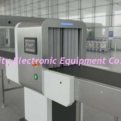 공항 및 철도 보안을 위한 작동 전력 220AVC 10 50Hz 3Hz를 제공하는 다국어 지원 X선 수하물 스캐너